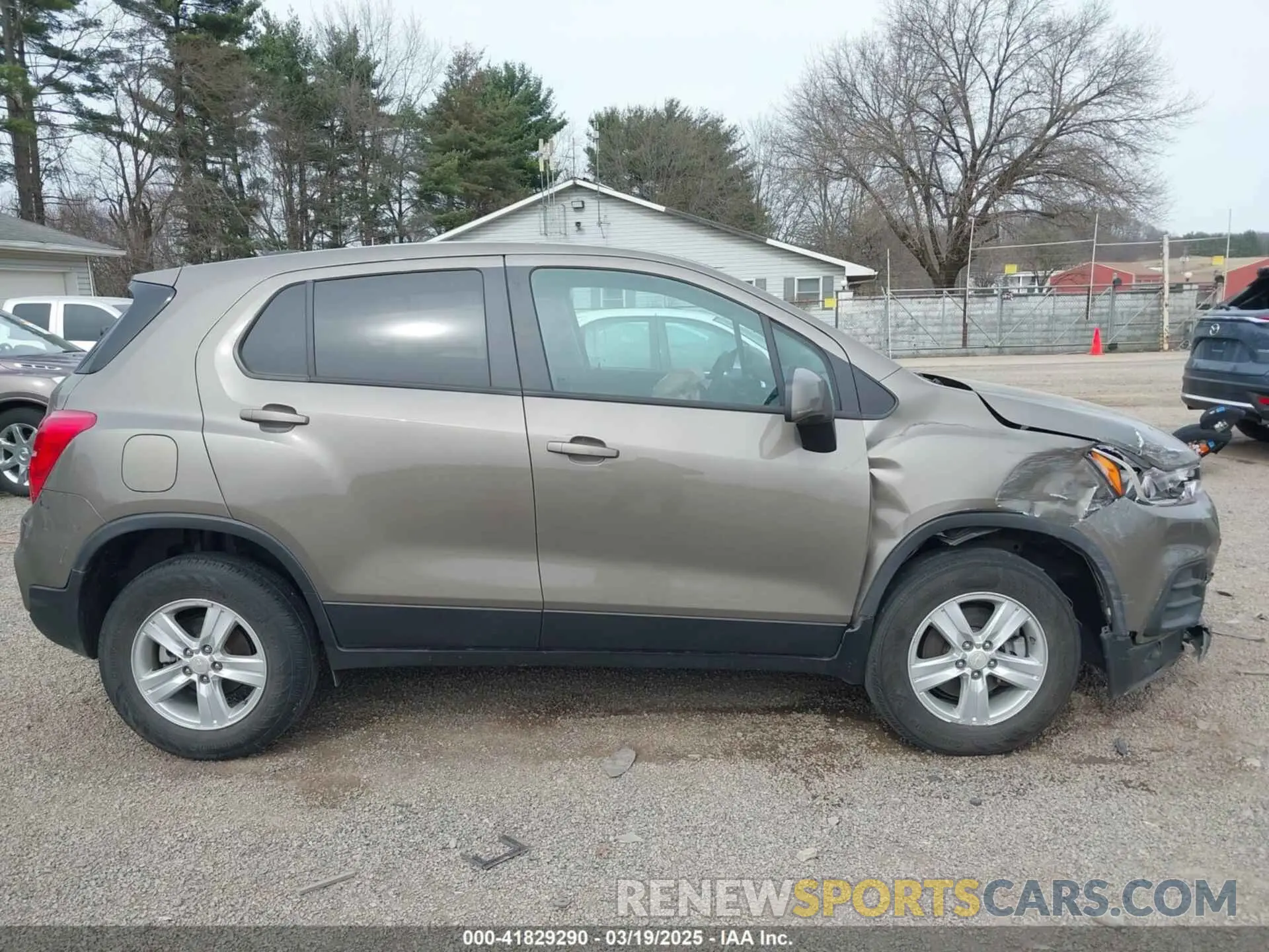 13 fotografías del automóvil dañado KL7CJNSB3MB360022 CHEVROLET TRAX 2021