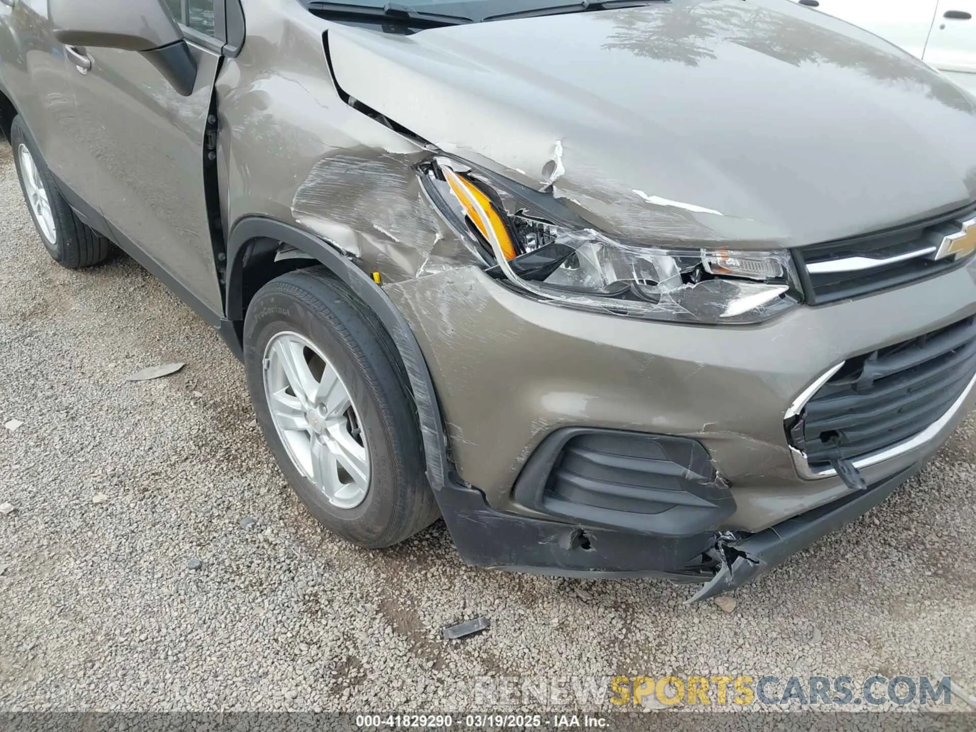 17 fotografías del automóvil dañado KL7CJNSB3MB360022 CHEVROLET TRAX 2021