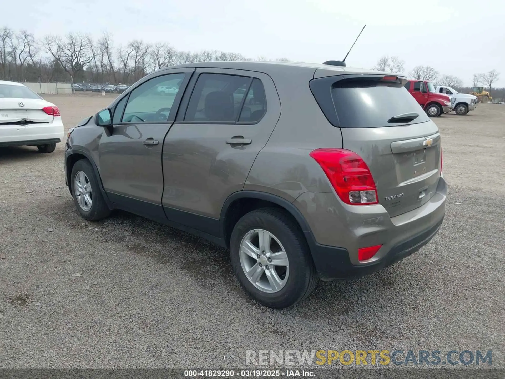 3 fotografías del automóvil dañado KL7CJNSB3MB360022 CHEVROLET TRAX 2021