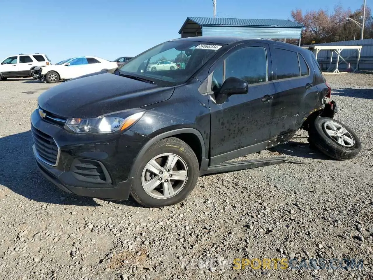 1 fotografías del automóvil dañado KL7CJNSB5MB342511 CHEVROLET TRAX 2021