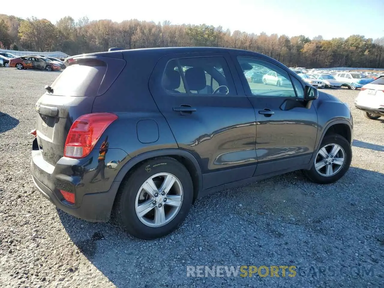 3 fotografías del automóvil dañado KL7CJNSB5MB342511 CHEVROLET TRAX 2021