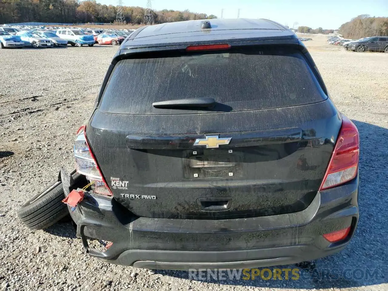 6 fotografías del automóvil dañado KL7CJNSB5MB342511 CHEVROLET TRAX 2021