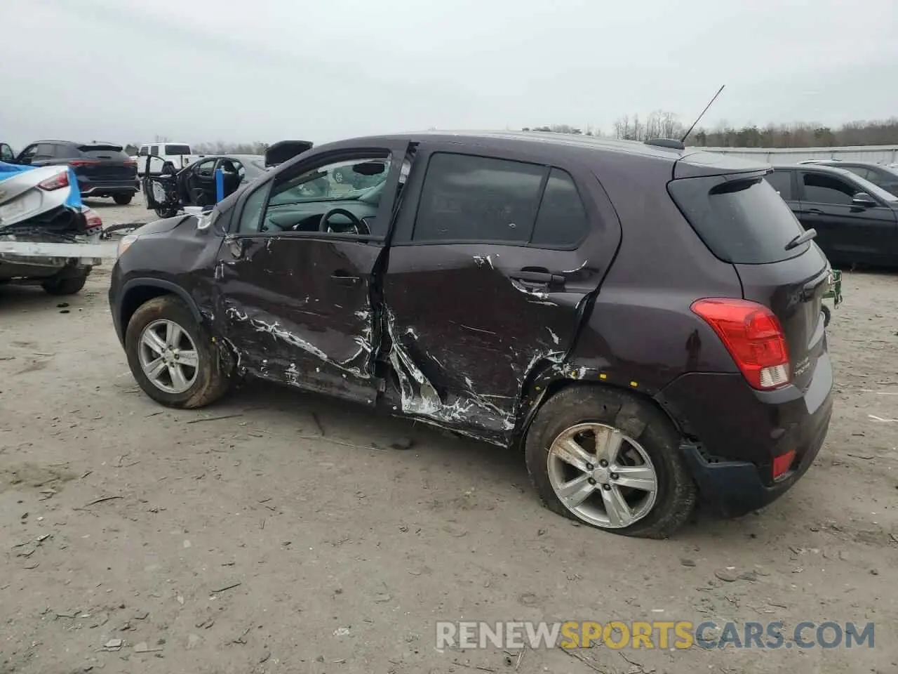 2 fotografías del automóvil dañado KL7CJNSB6MB307928 CHEVROLET TRAX 2021
