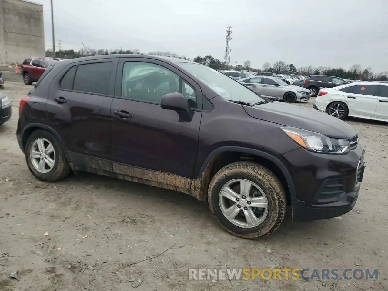 4 fotografías del automóvil dañado KL7CJNSB6MB307928 CHEVROLET TRAX 2021