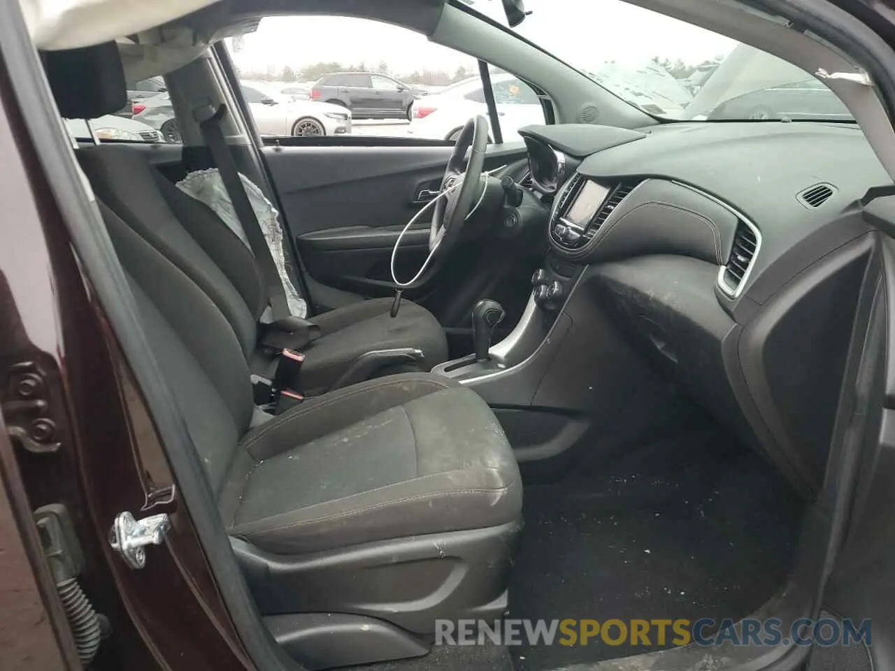 7 fotografías del automóvil dañado KL7CJNSB6MB307928 CHEVROLET TRAX 2021