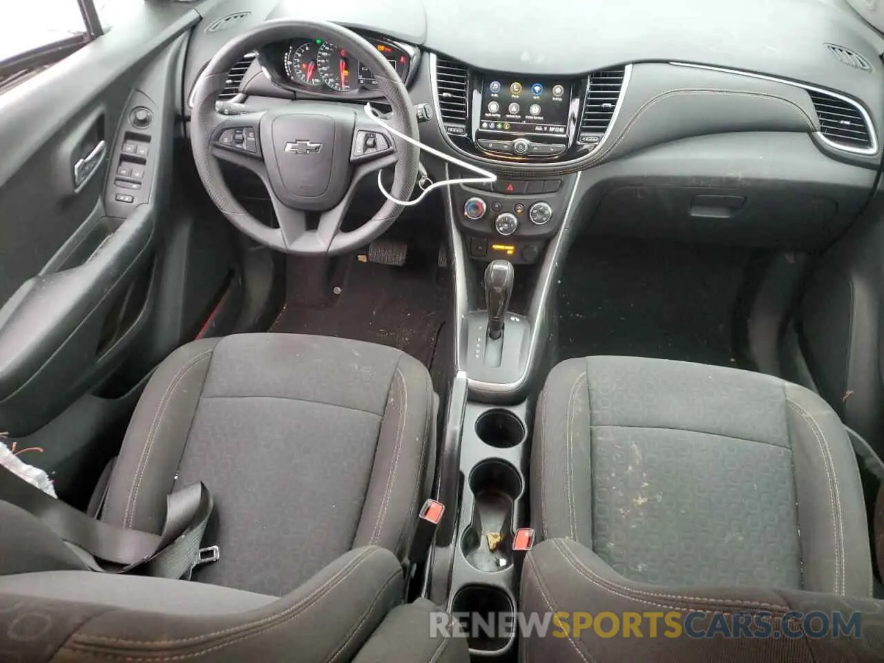 8 fotografías del automóvil dañado KL7CJNSB6MB307928 CHEVROLET TRAX 2021
