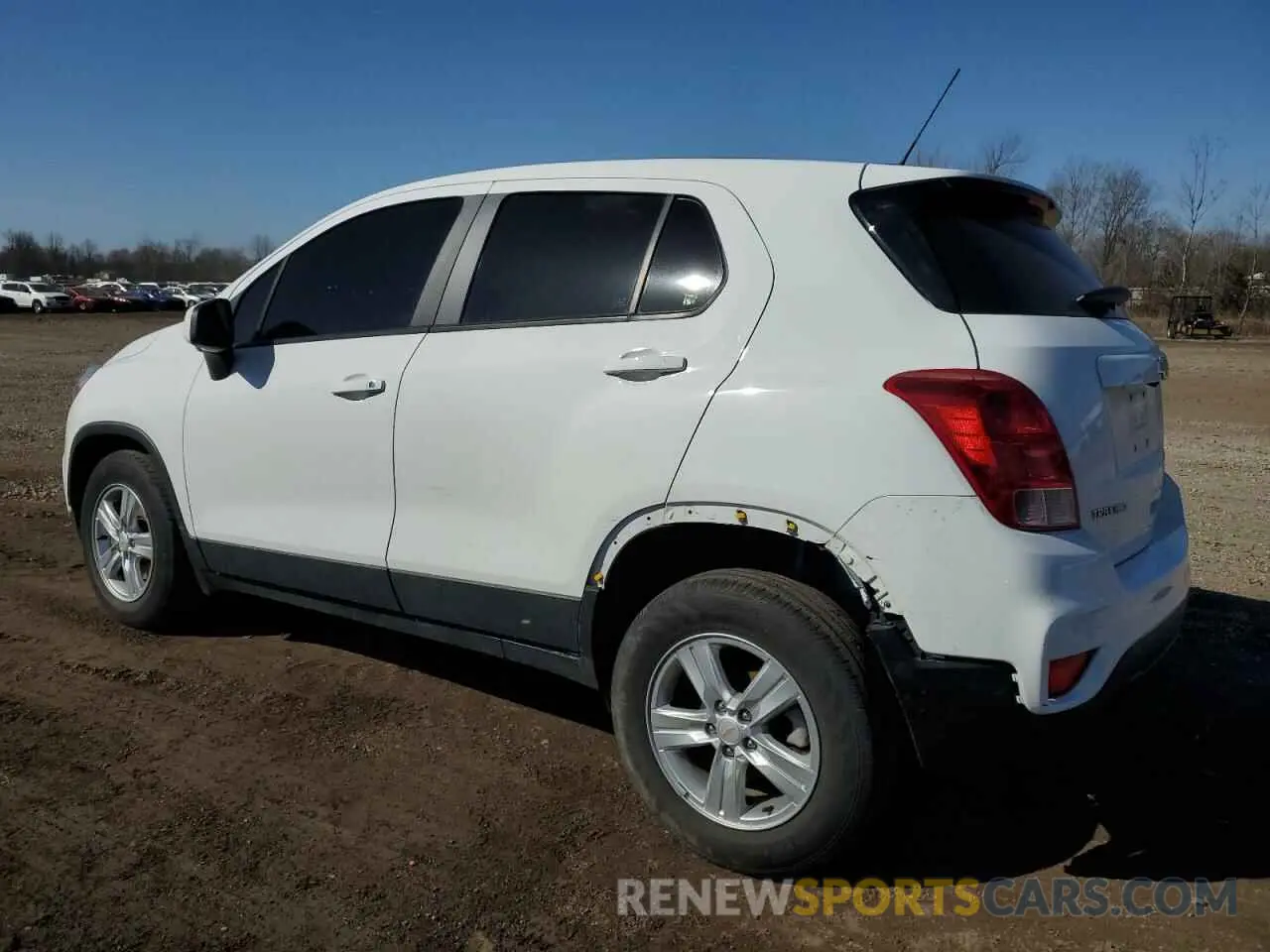 2 fotografías del automóvil dañado KL7CJNSB6MB349841 CHEVROLET TRAX 2021