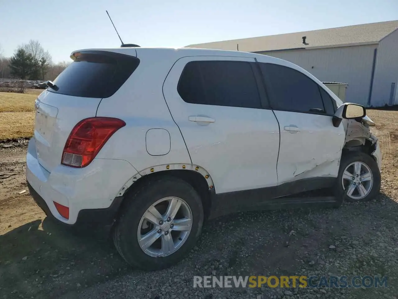 3 fotografías del automóvil dañado KL7CJNSB6MB349841 CHEVROLET TRAX 2021