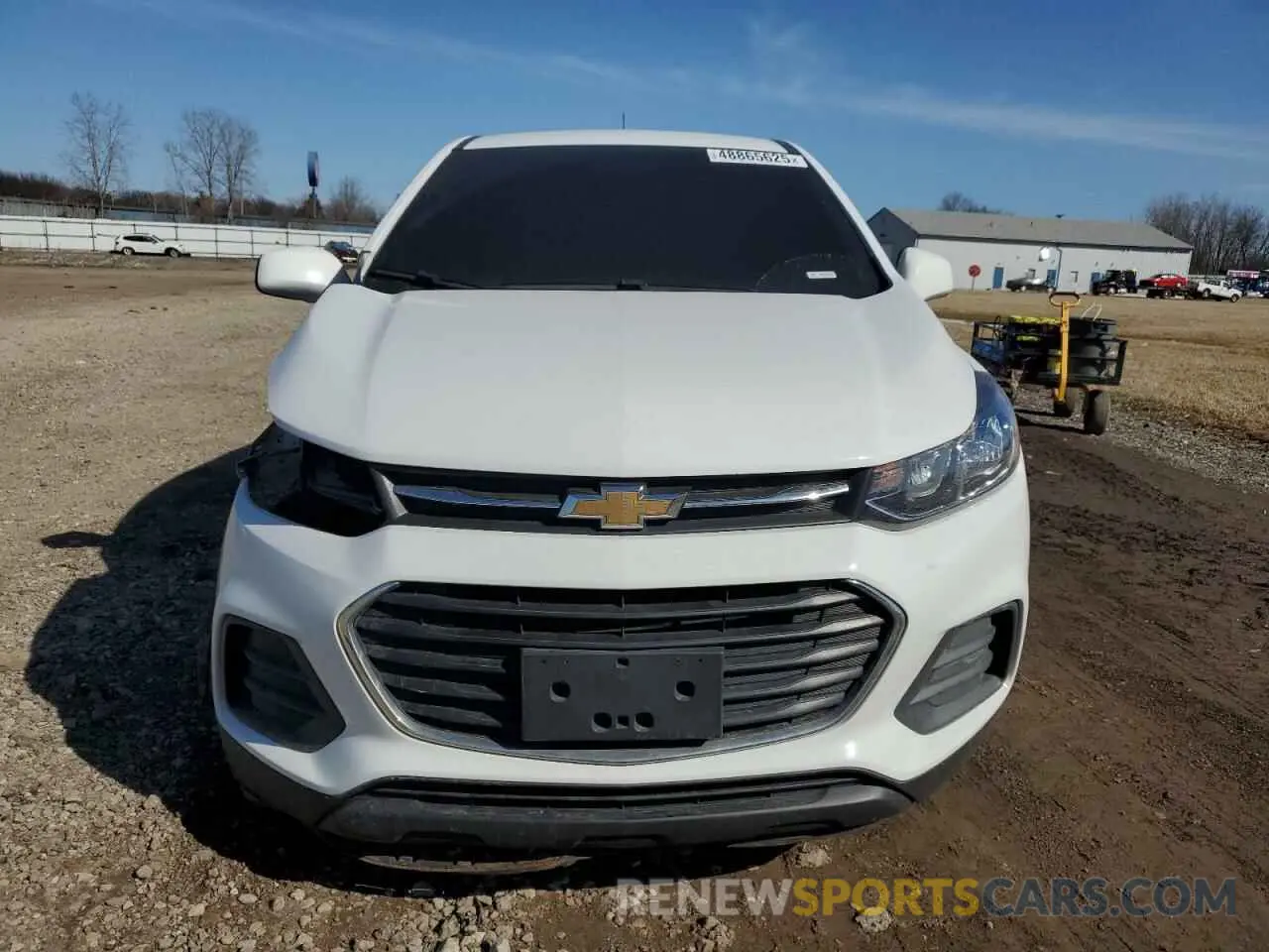 5 fotografías del automóvil dañado KL7CJNSB6MB349841 CHEVROLET TRAX 2021