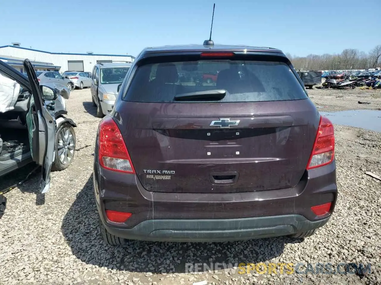 6 fotografías del automóvil dañado KL7CJNSB6MB357678 CHEVROLET TRAX 2021