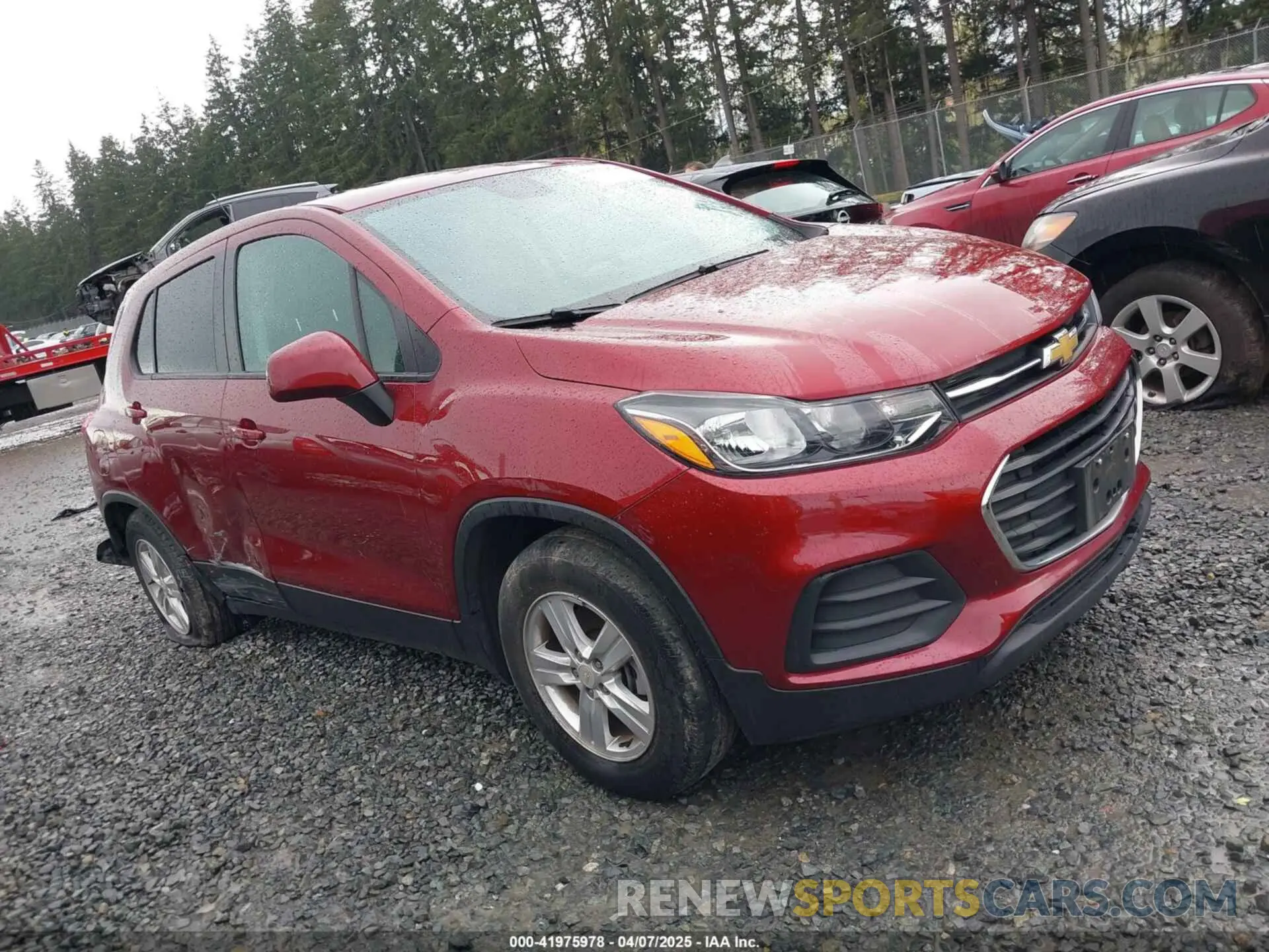 1 fotografías del automóvil dañado KL7CJNSB8MB359898 CHEVROLET TRAX 2021