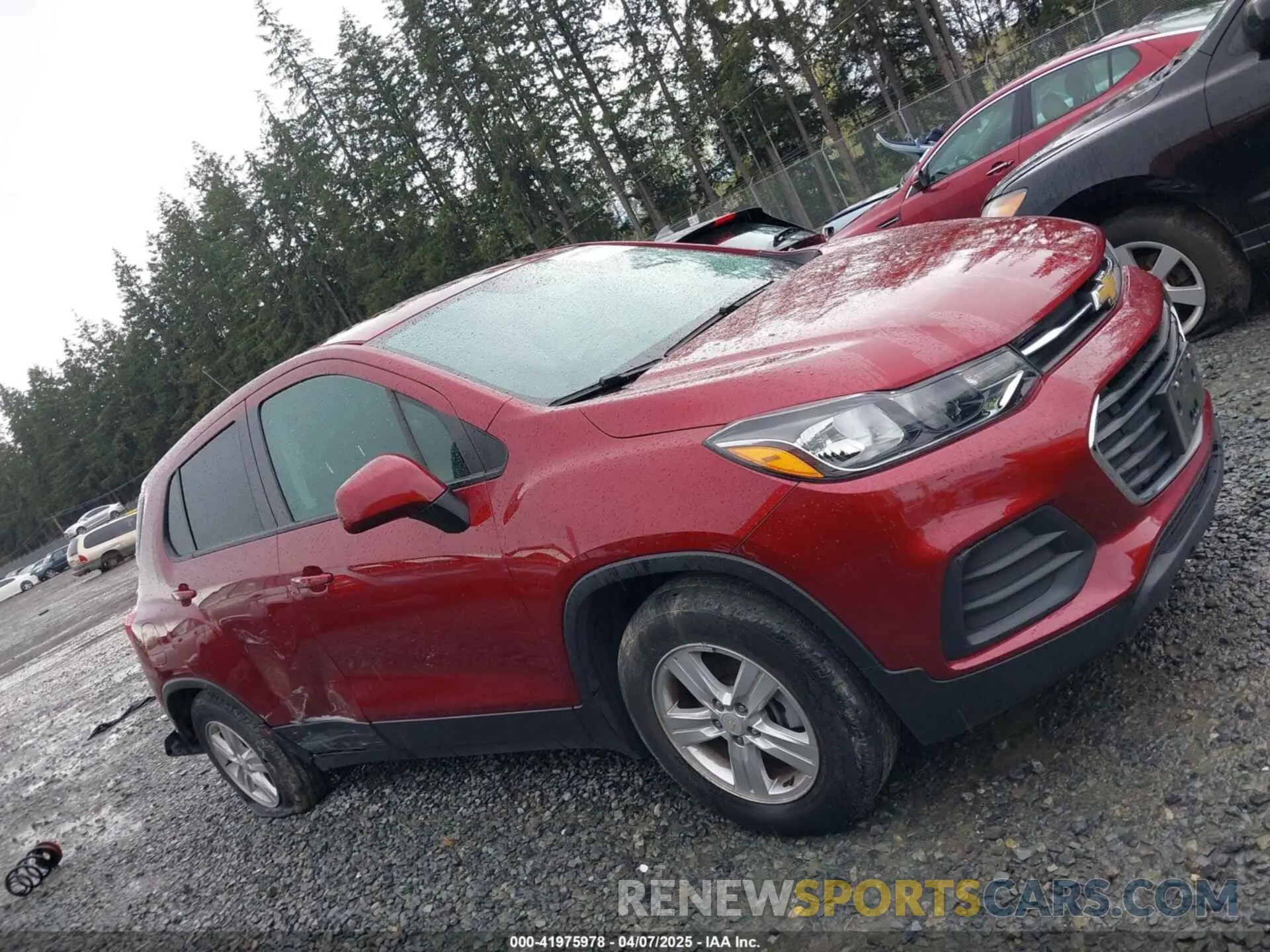 13 fotografías del automóvil dañado KL7CJNSB8MB359898 CHEVROLET TRAX 2021