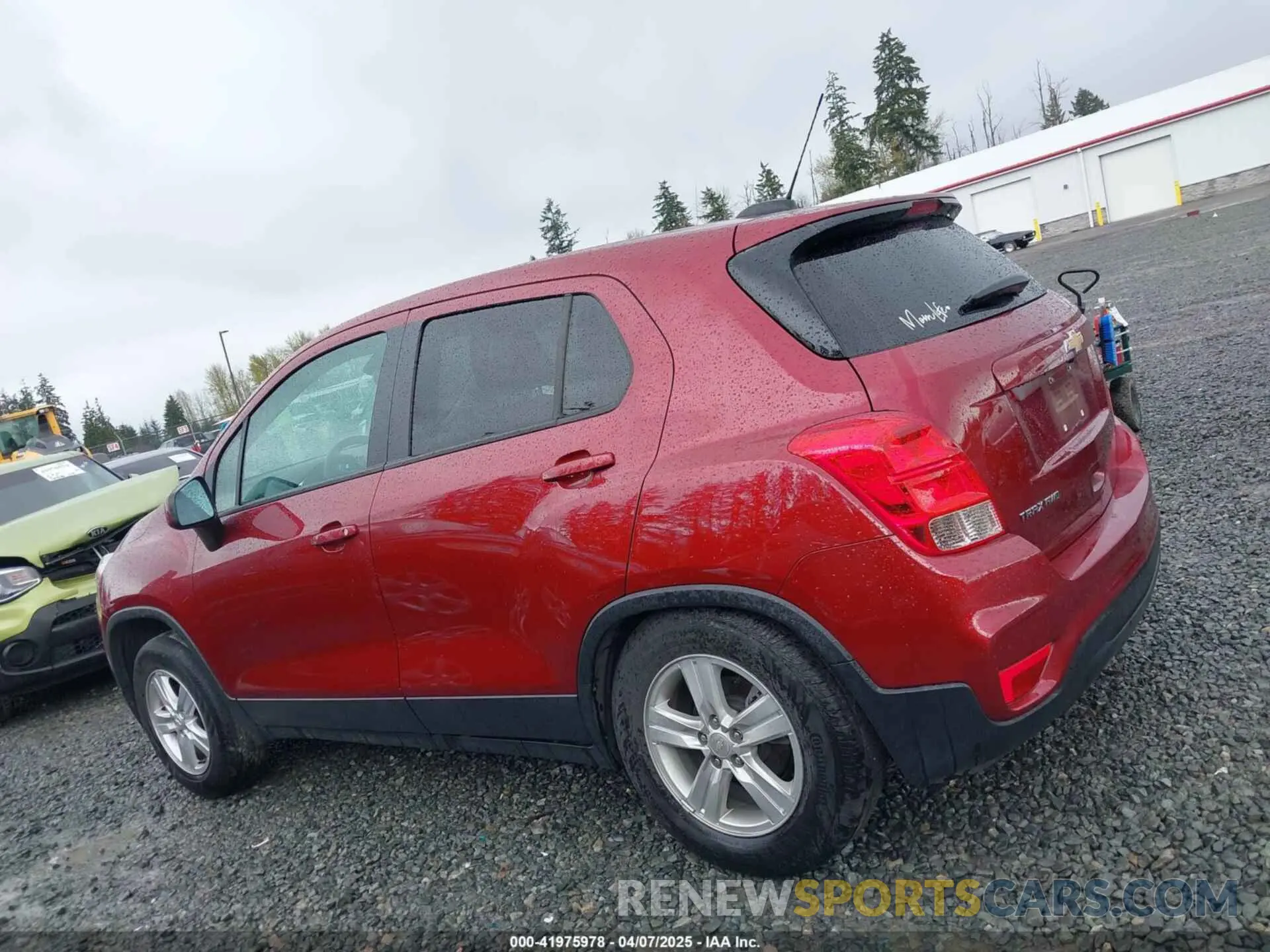 14 fotografías del automóvil dañado KL7CJNSB8MB359898 CHEVROLET TRAX 2021