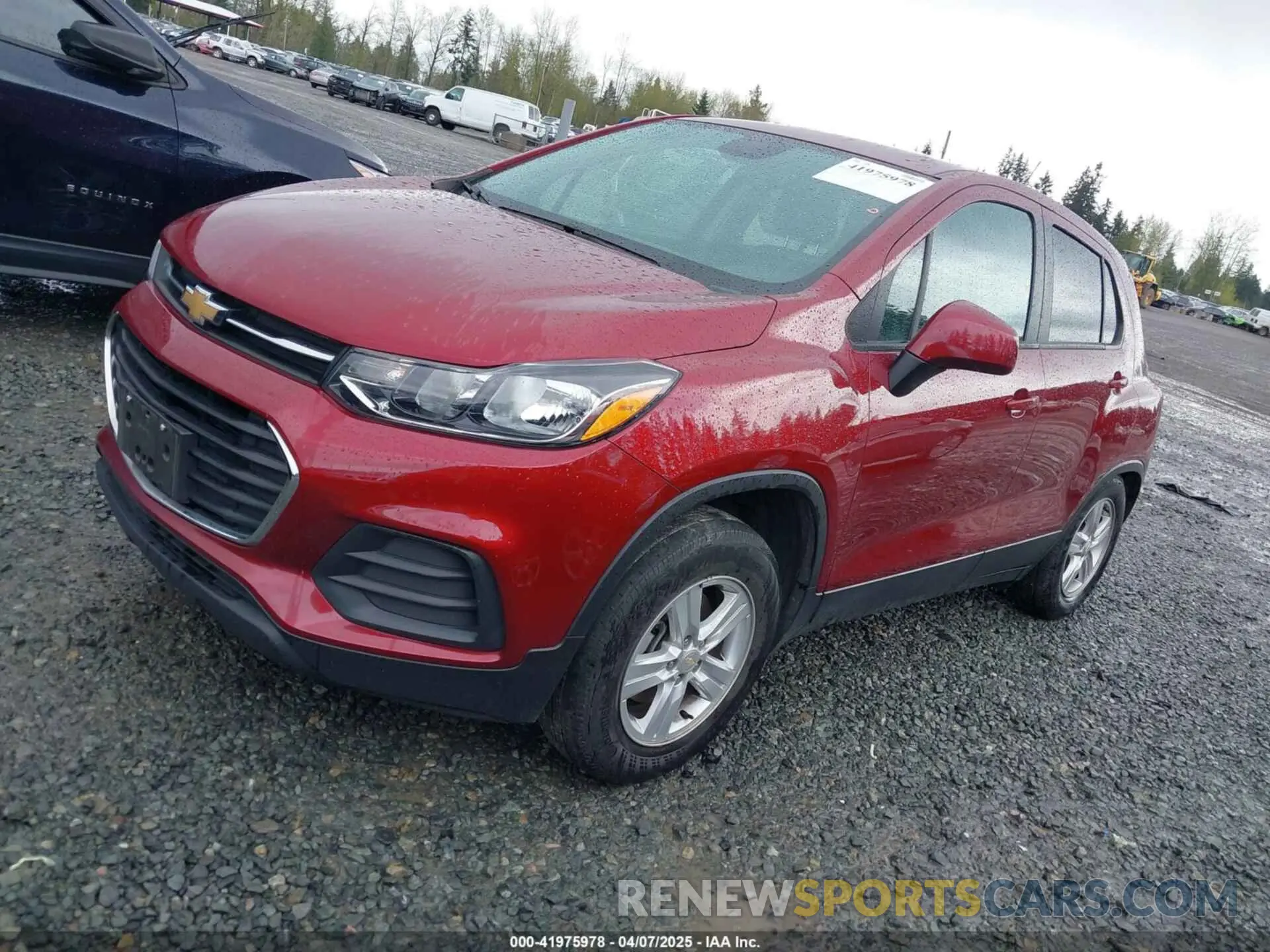2 fotografías del automóvil dañado KL7CJNSB8MB359898 CHEVROLET TRAX 2021