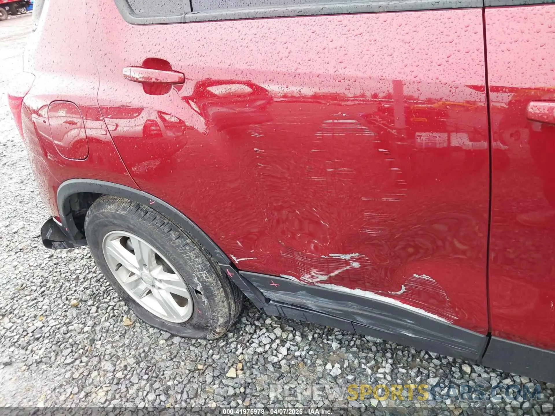 6 fotografías del automóvil dañado KL7CJNSB8MB359898 CHEVROLET TRAX 2021