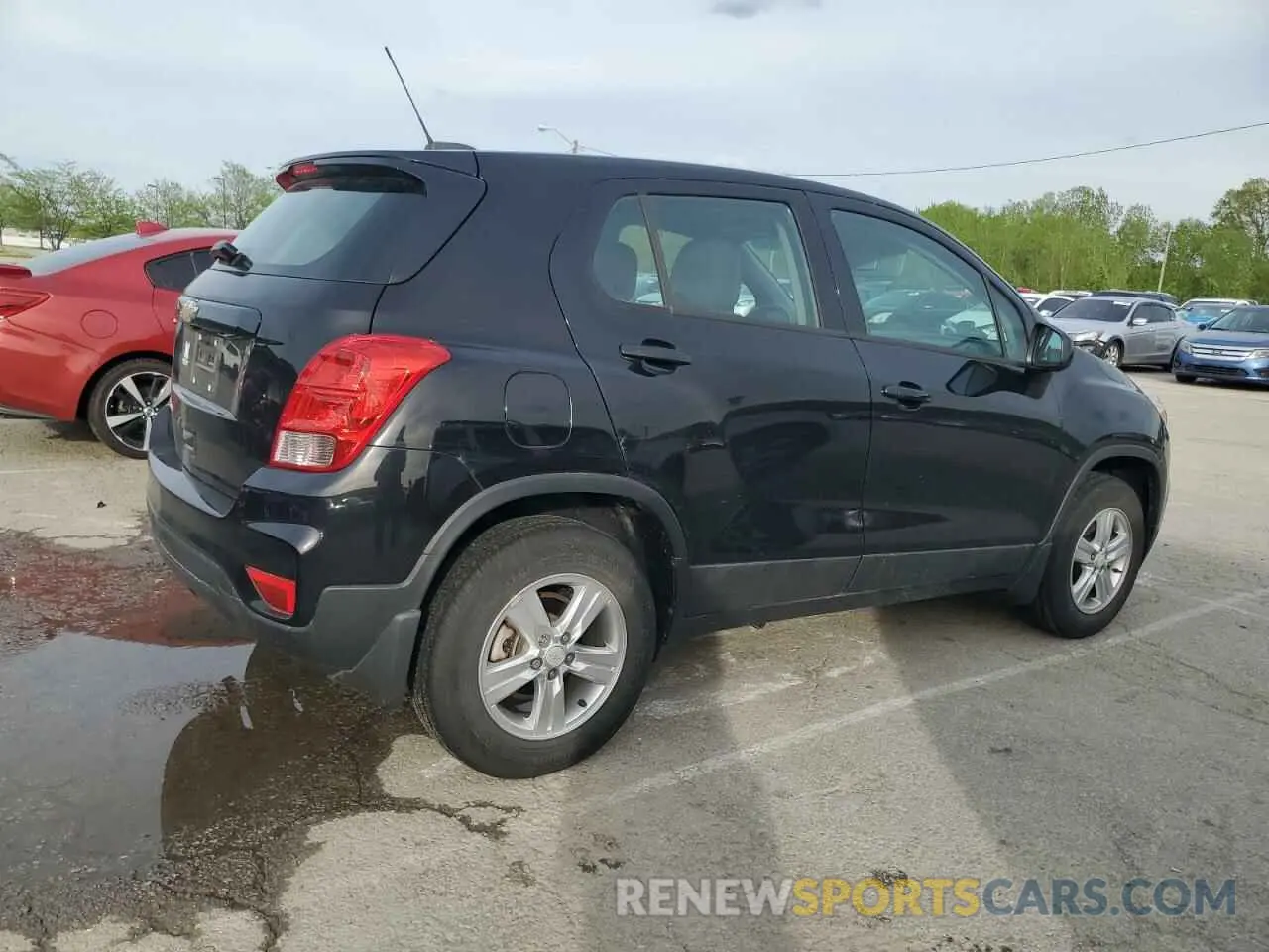 3 fotografías del automóvil dañado KL7CJNSB9MB357366 CHEVROLET TRAX 2021