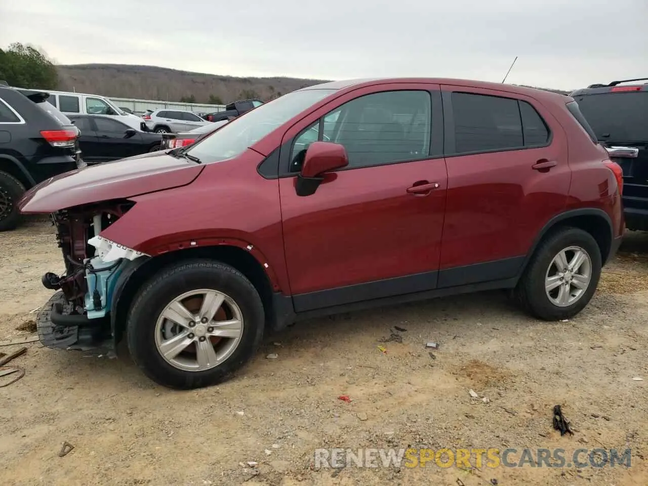 1 fotografías del automóvil dañado KL7CJNSB9MB359280 CHEVROLET TRAX 2021