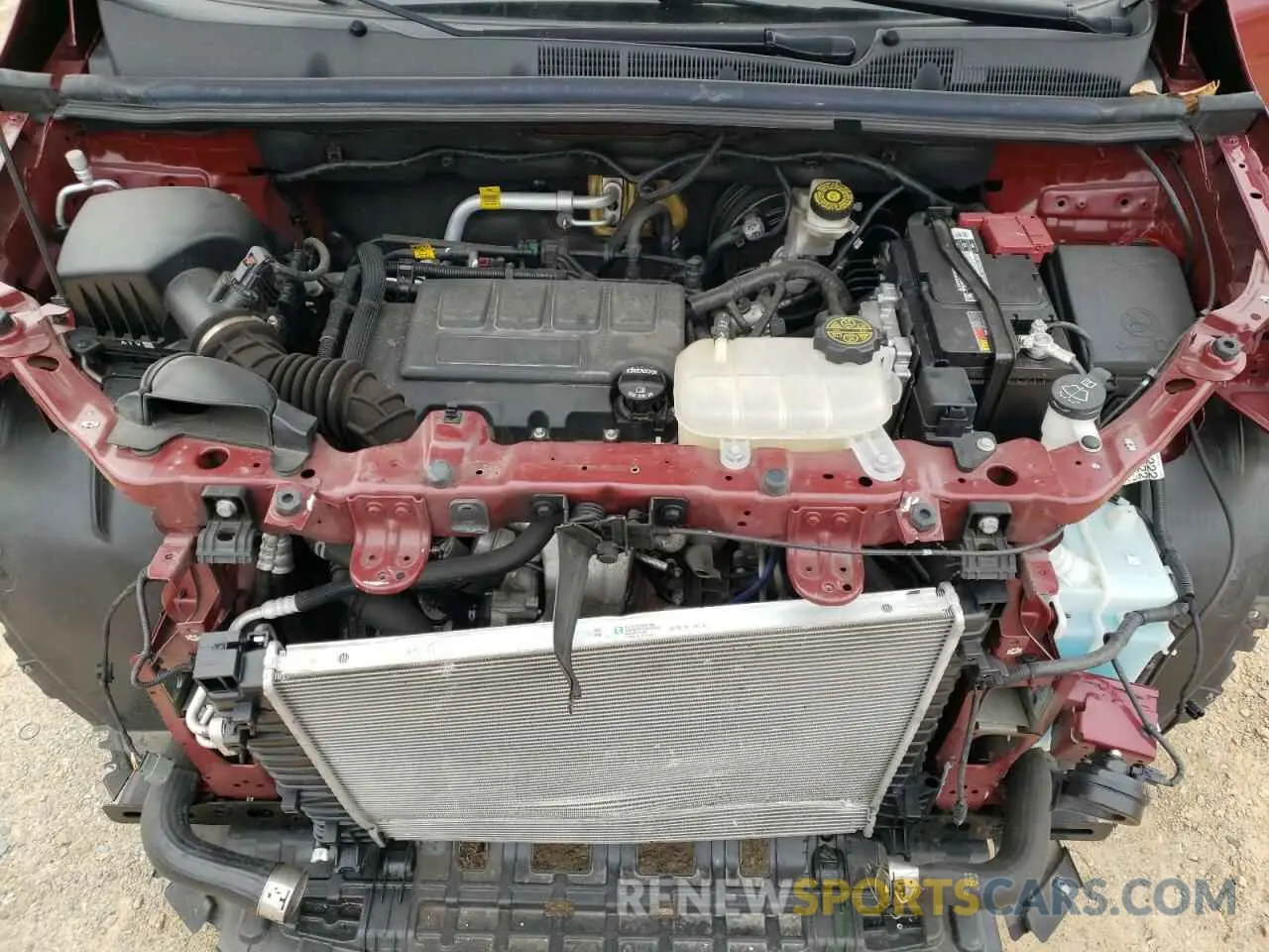 14 fotografías del automóvil dañado KL7CJNSB9MB359280 CHEVROLET TRAX 2021