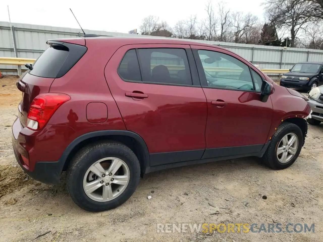 3 fotografías del automóvil dañado KL7CJNSB9MB359280 CHEVROLET TRAX 2021