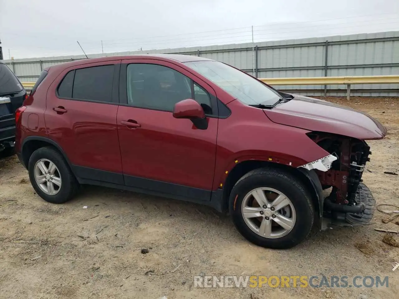 4 fotografías del automóvil dañado KL7CJNSB9MB359280 CHEVROLET TRAX 2021