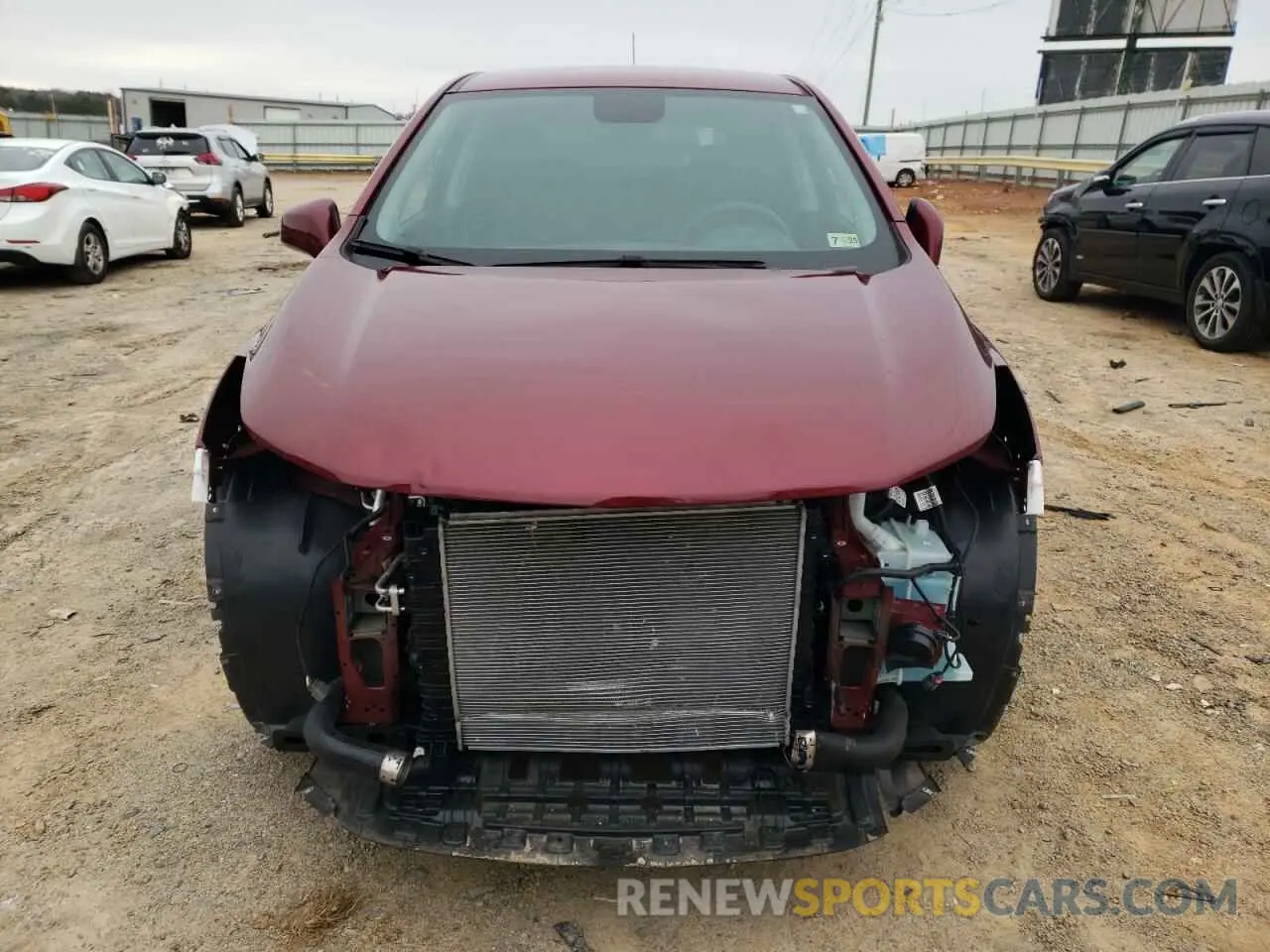 5 fotografías del automóvil dañado KL7CJNSB9MB359280 CHEVROLET TRAX 2021