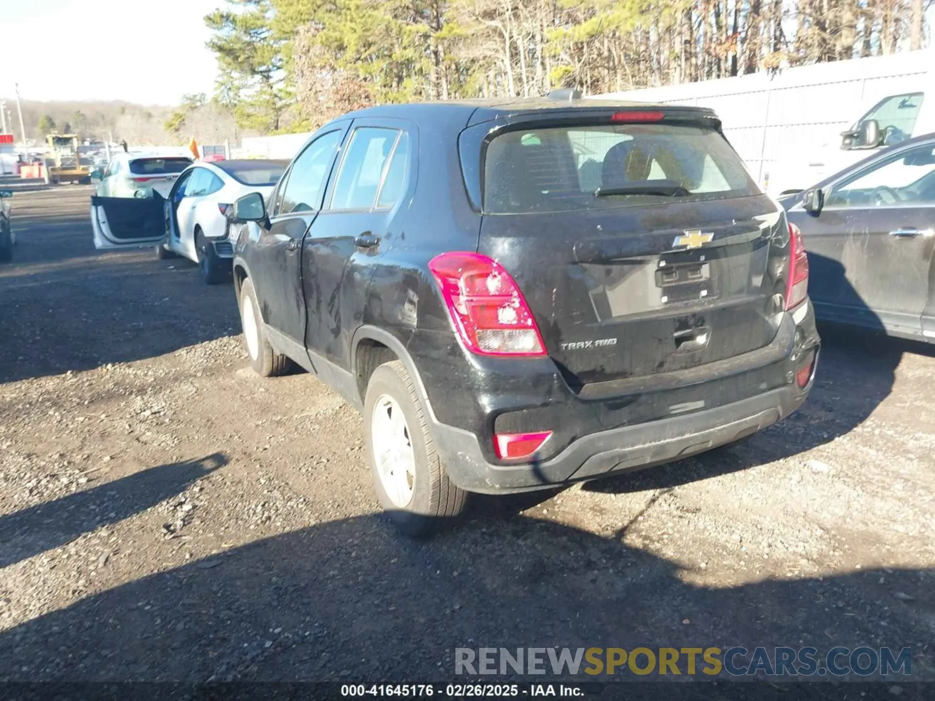 3 fotografías del automóvil dañado KL7CJNSM0MB377281 CHEVROLET TRAX 2021