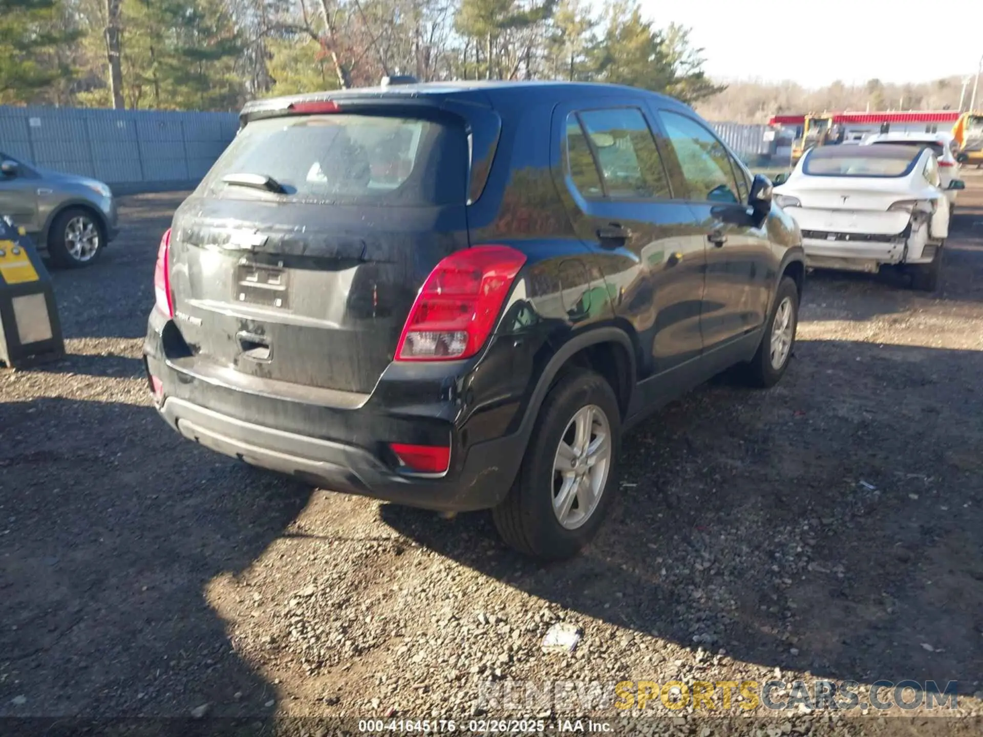 4 fotografías del automóvil dañado KL7CJNSM0MB377281 CHEVROLET TRAX 2021