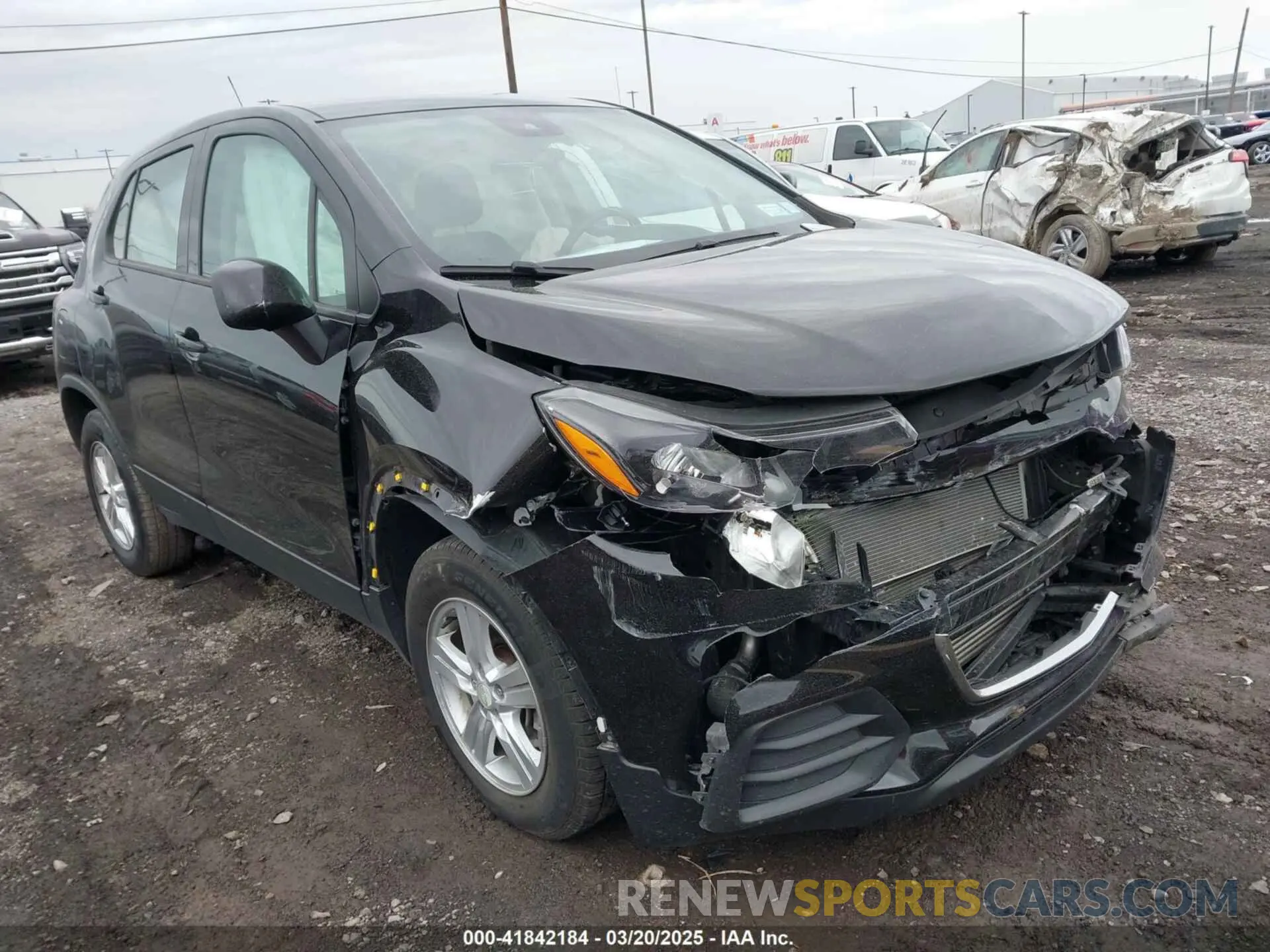 1 fotografías del automóvil dañado KL7CJNSM1MB361915 CHEVROLET TRAX 2021