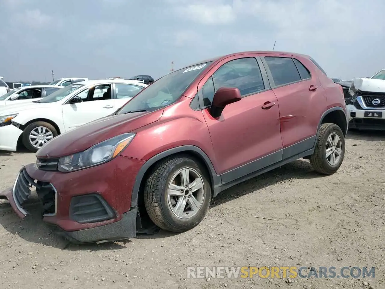 1 fotografías del automóvil dañado KL7CJNSM1MB373918 CHEVROLET TRAX 2021