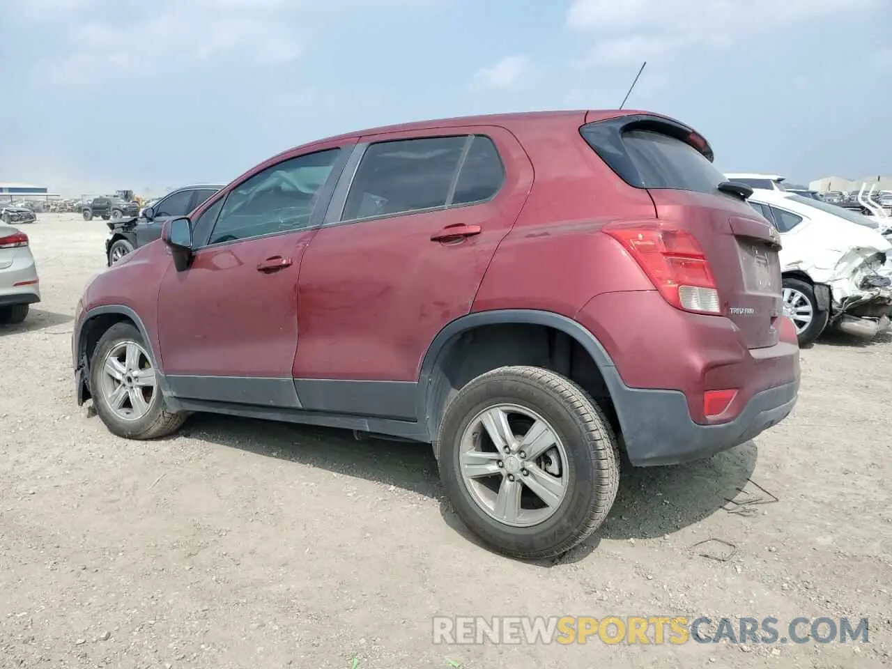 2 fotografías del automóvil dañado KL7CJNSM1MB373918 CHEVROLET TRAX 2021