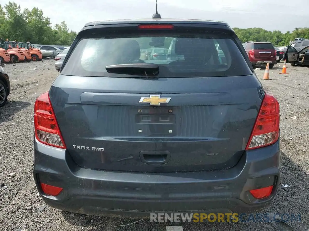 6 fotografías del automóvil dañado KL7CJNSM1MB376544 CHEVROLET TRAX 2021