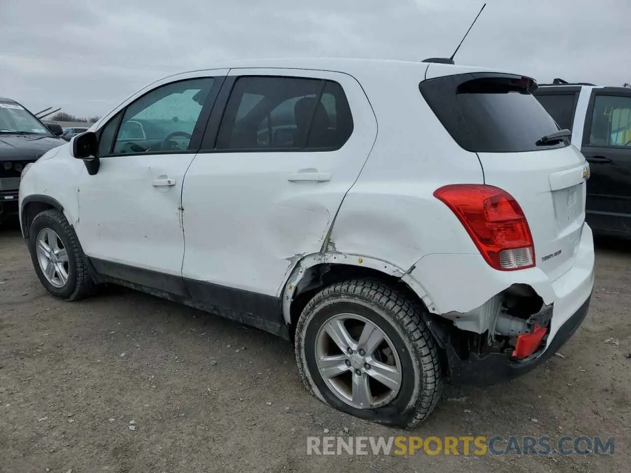 2 fotografías del automóvil dañado KL7CJNSM3MB362306 CHEVROLET TRAX 2021