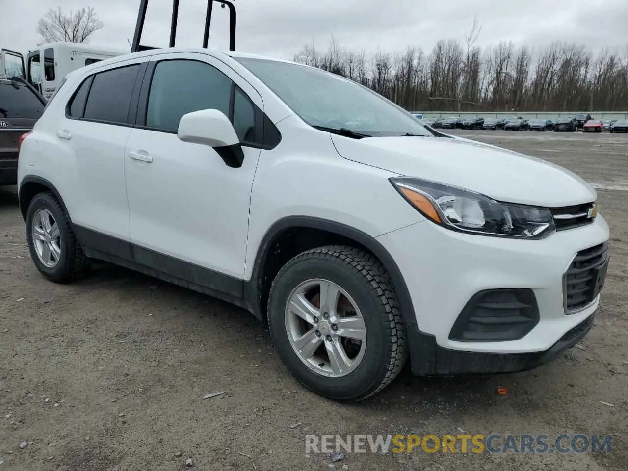 4 fotografías del automóvil dañado KL7CJNSM3MB362306 CHEVROLET TRAX 2021