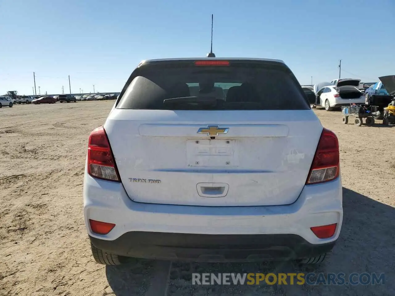 6 fotografías del automóvil dañado KL7CJNSM5MB368236 CHEVROLET TRAX 2021