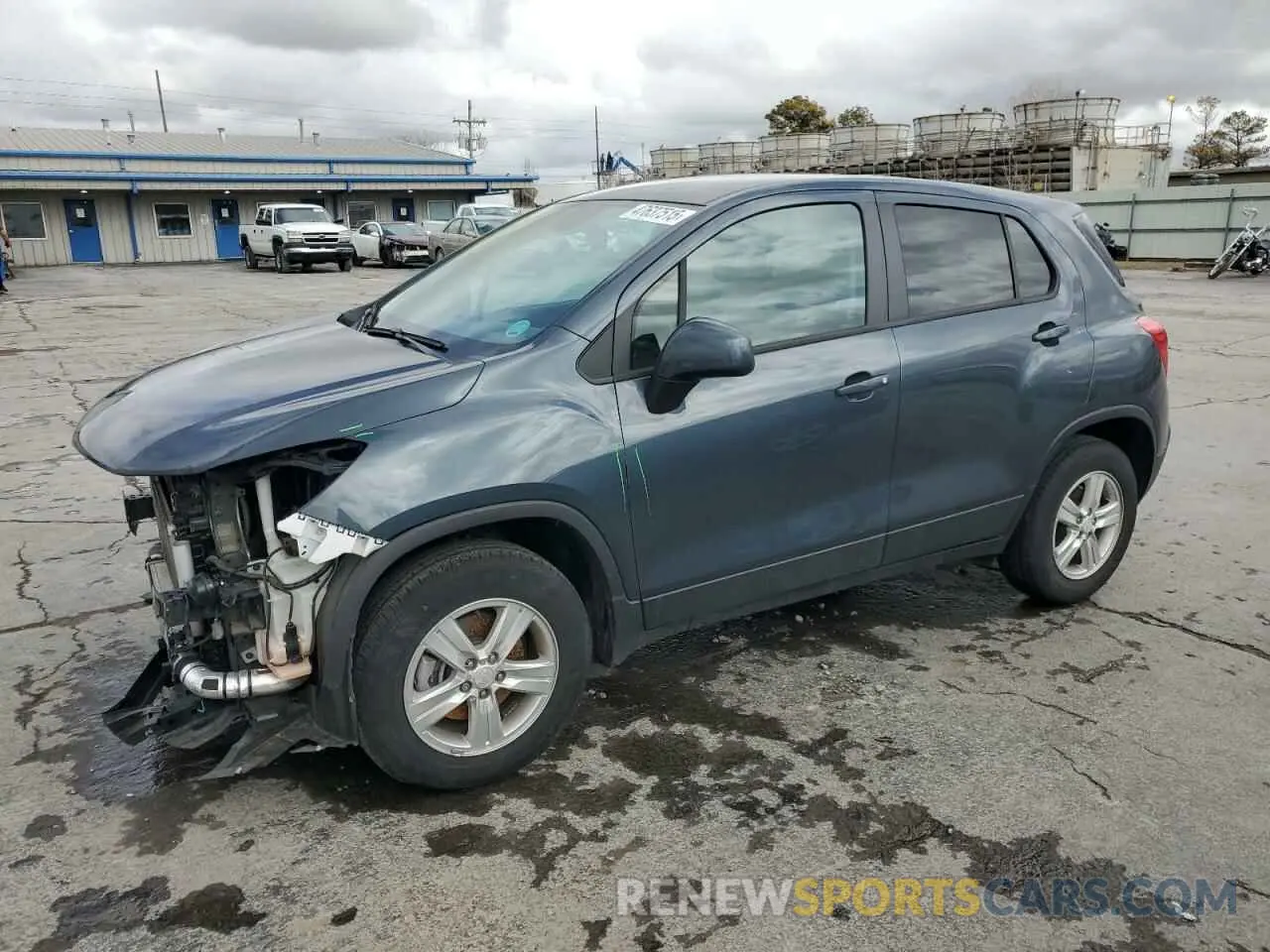1 fotografías del automóvil dañado KL7CJNSM5MB377101 CHEVROLET TRAX 2021
