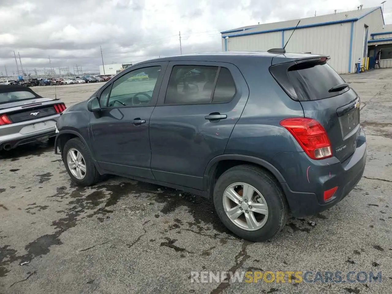 2 fotografías del automóvil dañado KL7CJNSM5MB377101 CHEVROLET TRAX 2021