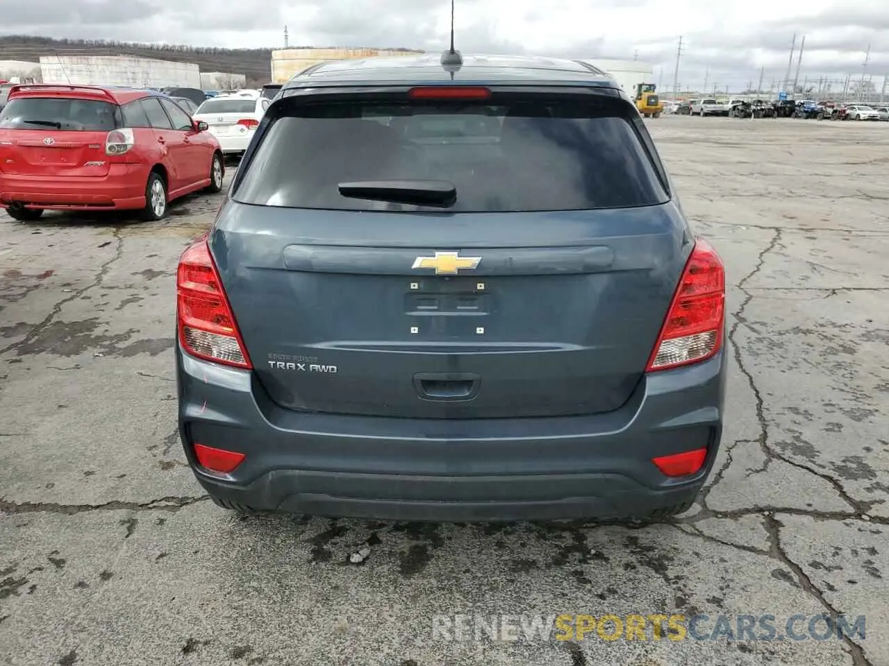 6 fotografías del automóvil dañado KL7CJNSM5MB377101 CHEVROLET TRAX 2021