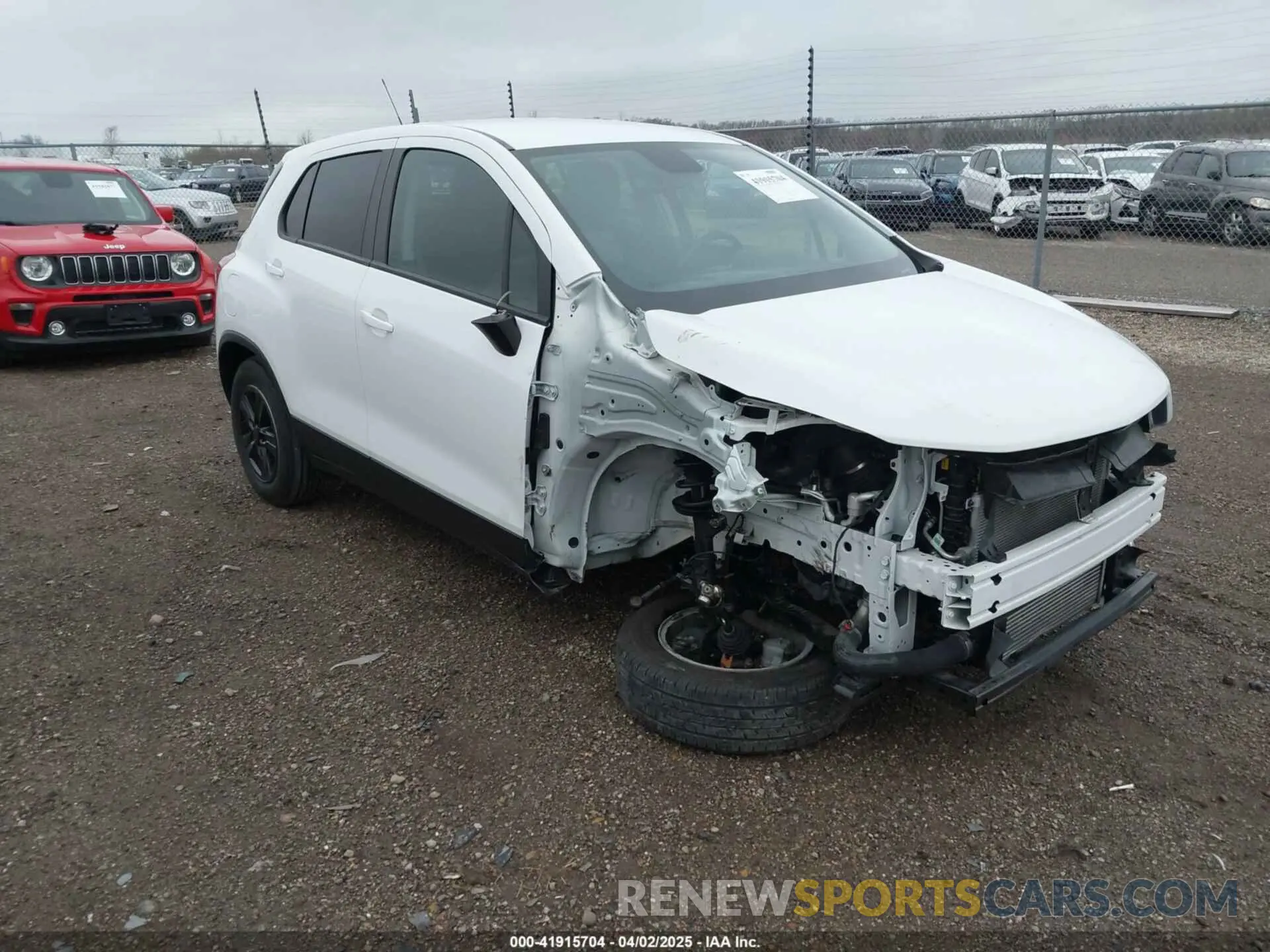 1 fotografías del automóvil dañado KL7CJNSM8MB374063 CHEVROLET TRAX 2021