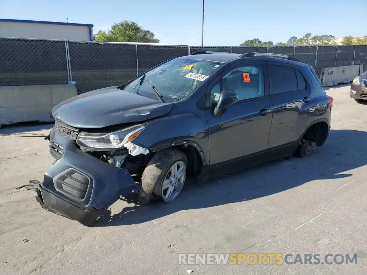 1 fotografías del automóvil dañado KL7CJPSB0MB329144 CHEVROLET TRAX 2021