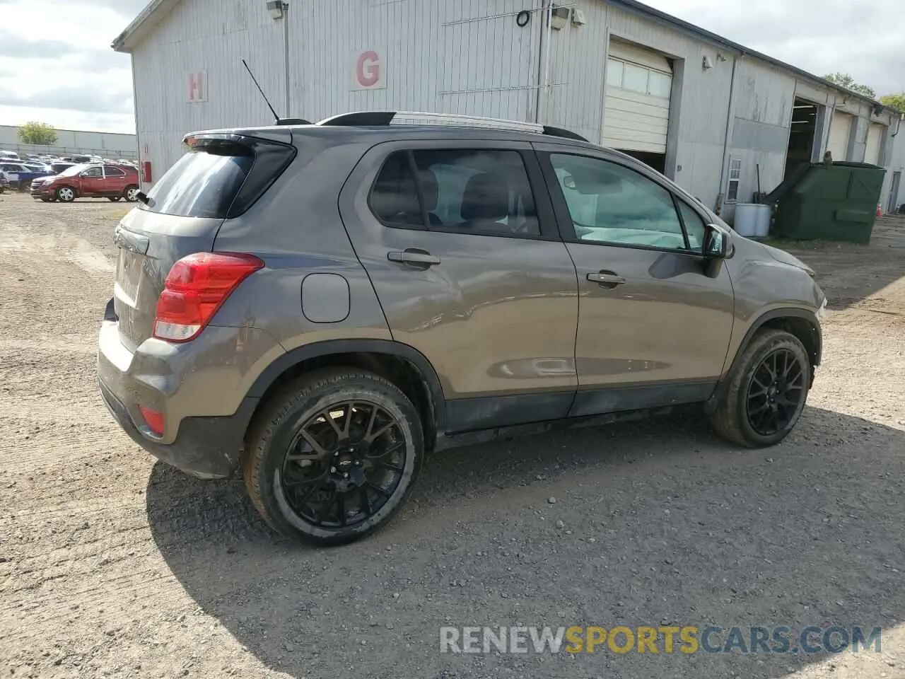 3 fotografías del automóvil dañado KL7CJPSB1MB321070 CHEVROLET TRAX 2021