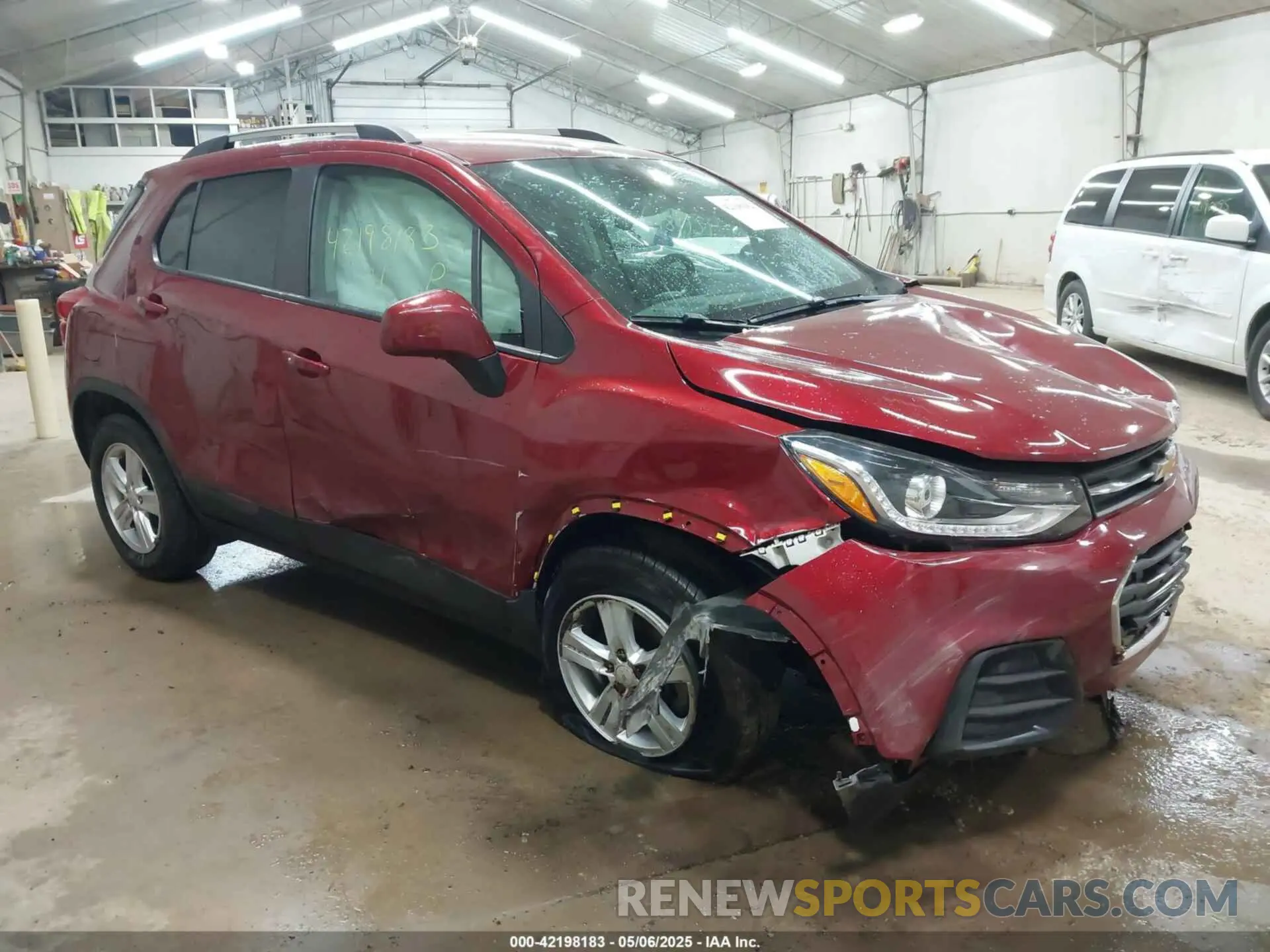 1 fotografías del automóvil dañado KL7CJPSB2MB320008 CHEVROLET TRAX 2021