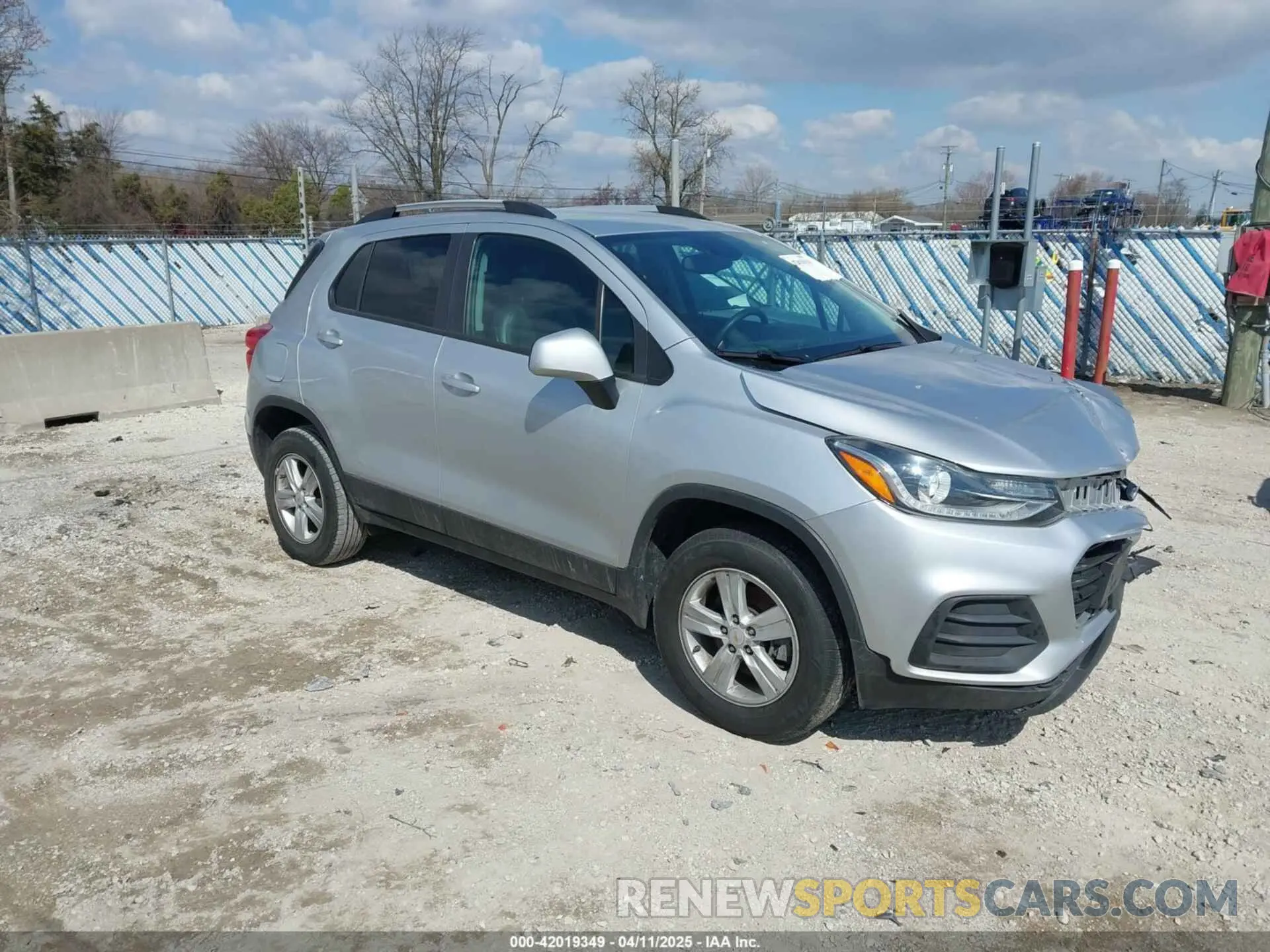 1 fotografías del automóvil dañado KL7CJPSB2MB326150 CHEVROLET TRAX 2021