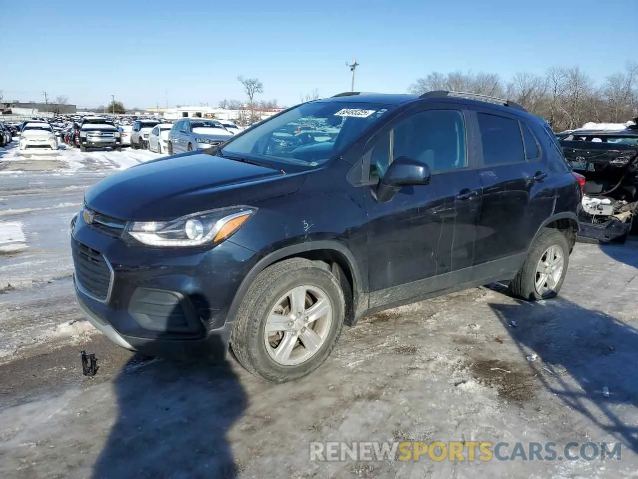 1 fotografías del automóvil dañado KL7CJPSB3MB321393 CHEVROLET TRAX 2021