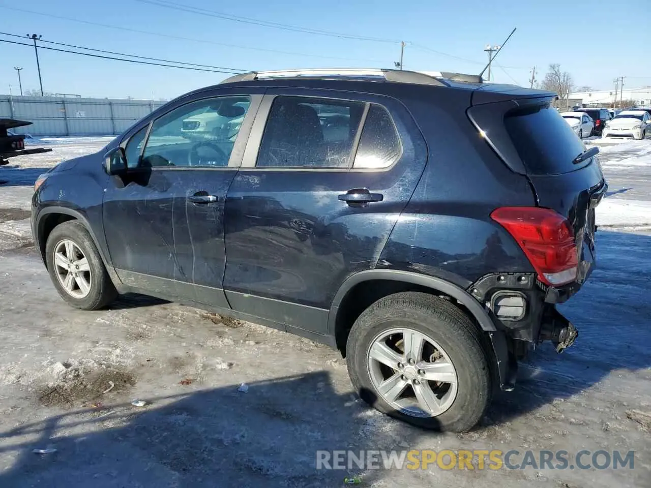 2 fotografías del automóvil dañado KL7CJPSB3MB321393 CHEVROLET TRAX 2021