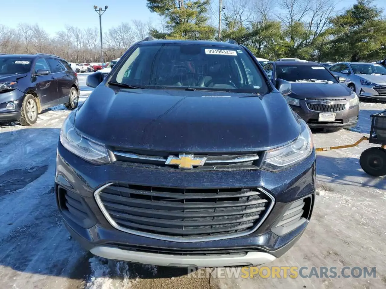 5 fotografías del automóvil dañado KL7CJPSB3MB321393 CHEVROLET TRAX 2021
