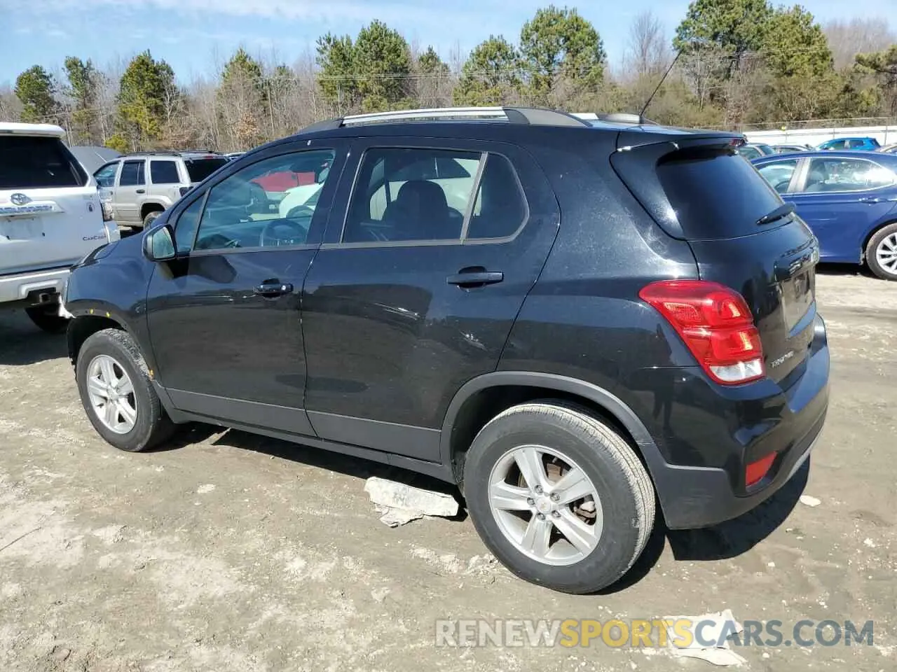 2 fotografías del automóvil dañado KL7CJPSB3MB321717 CHEVROLET TRAX 2021