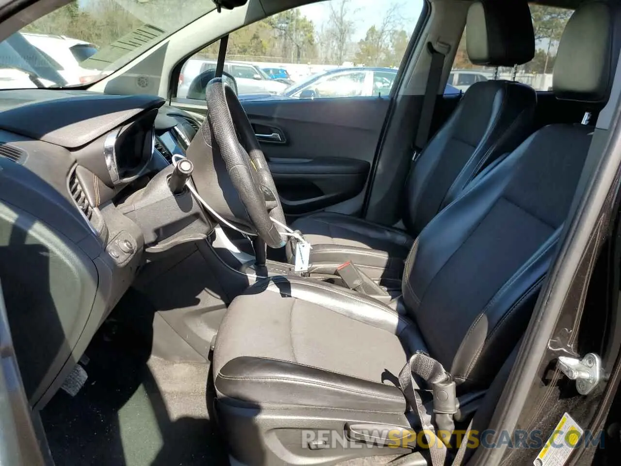 7 fotografías del automóvil dañado KL7CJPSB3MB321717 CHEVROLET TRAX 2021