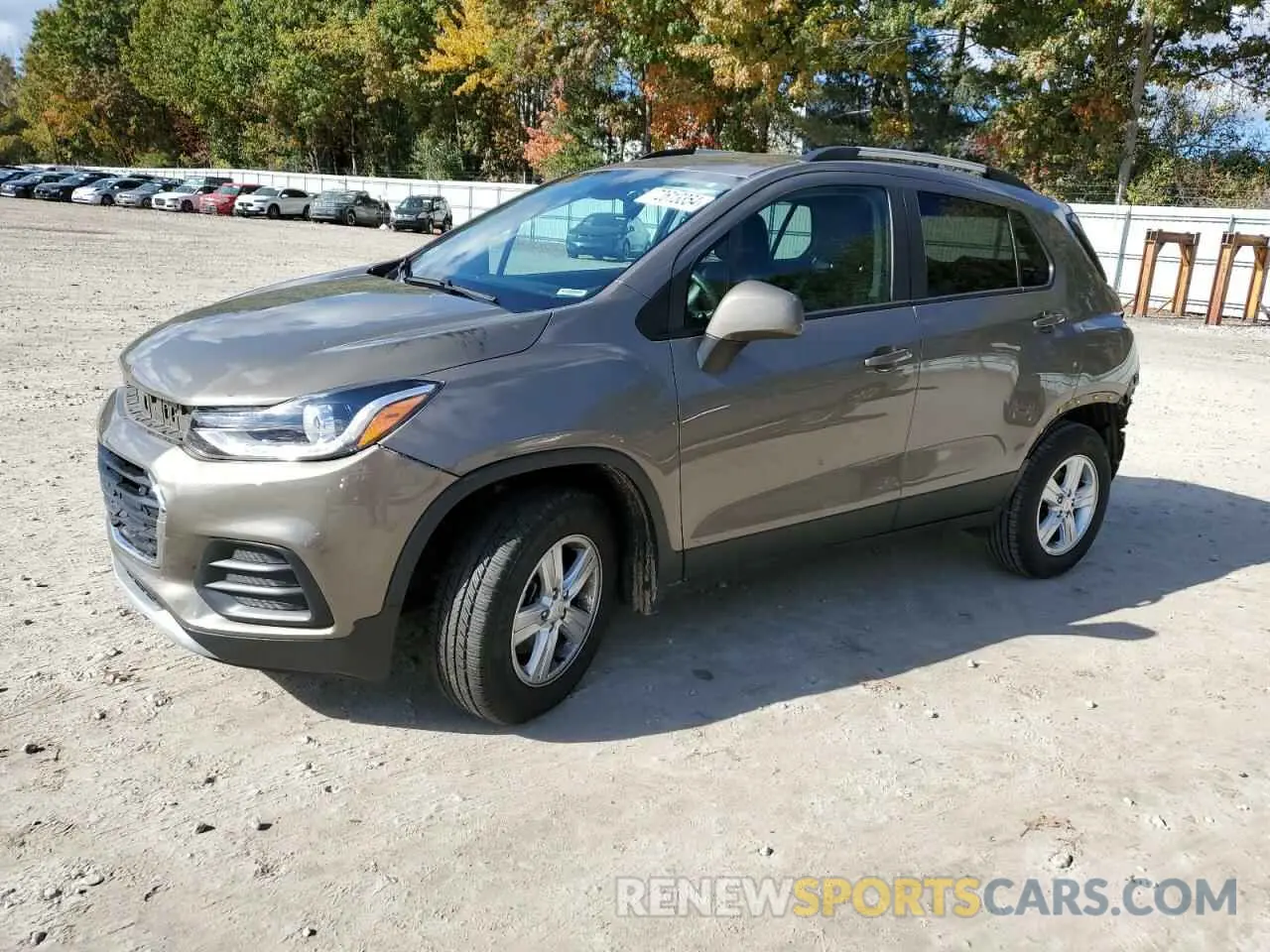 1 fotografías del automóvil dañado KL7CJPSB3MB325489 CHEVROLET TRAX 2021