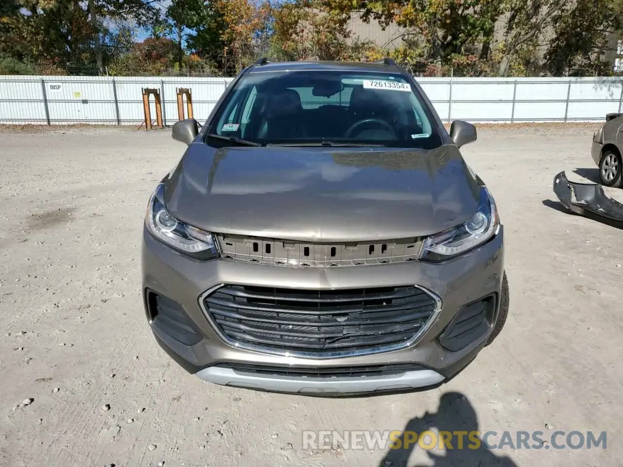 5 fotografías del automóvil dañado KL7CJPSB3MB325489 CHEVROLET TRAX 2021