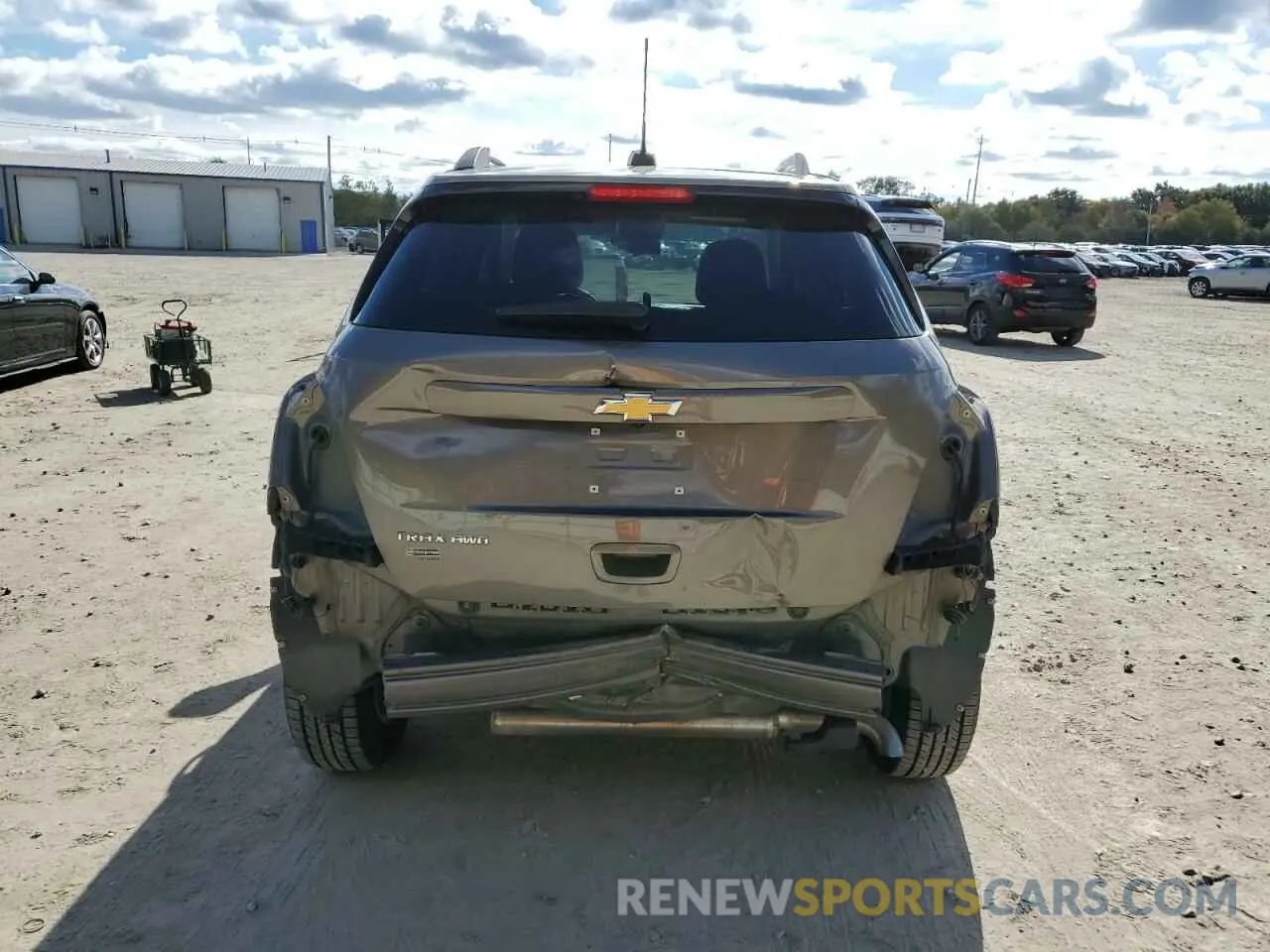 6 fotografías del automóvil dañado KL7CJPSB3MB325489 CHEVROLET TRAX 2021